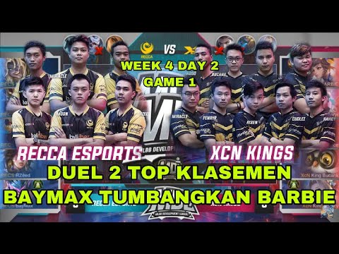 RECCA ESPORT VS XCN KING | MDL ID SEASON 1 | GAME 1