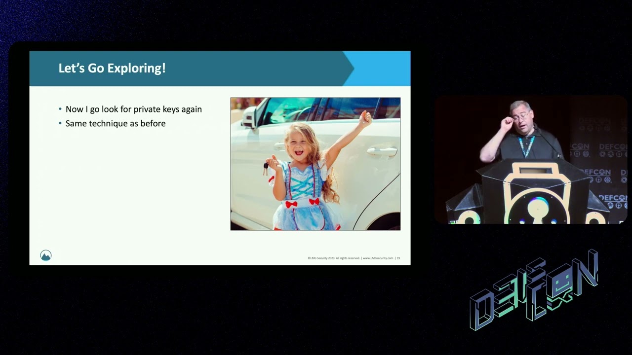 DEF CON 31 - Private Keys in Public Places - Tom Pohl