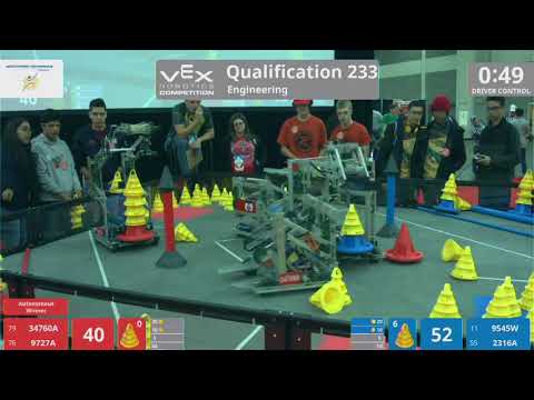 2018 VRC Engr Q233 - 34760A 9727A vs 9545W 2316A - 75 to 74