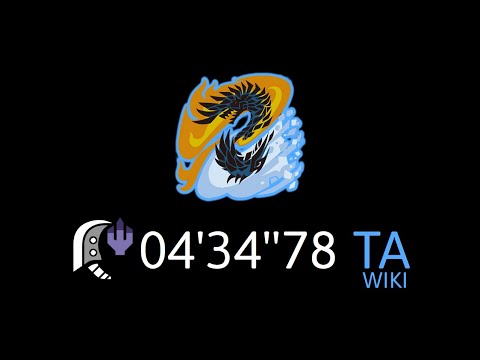 [MHWI] Alatreon Great Sword Solo 04'34"78 (TA Wiki Rules)