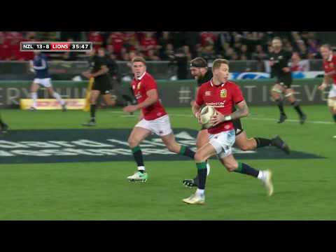 Liam Williams magic sets up fantastic Lions try finished by Sean O'Brien