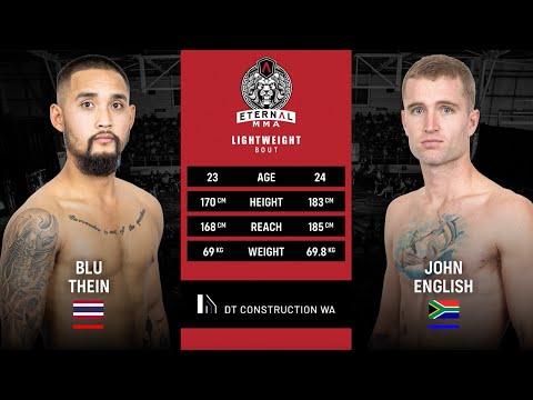 ETERNAL MMA 66 - BLU THEIN VS JOHN ENGLISH - MMA FIGHT VIDEO