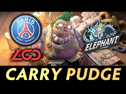 Carry Pudge is BACK — LGD vs Elephant