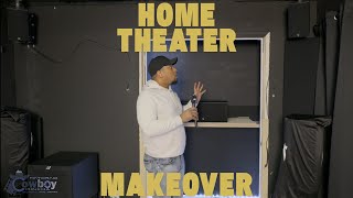 HOME THEATER Makeover Part 1: Prepping for 110" Seymour Screen Excellence