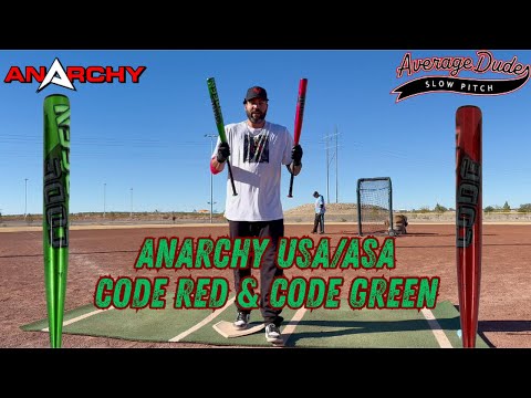2025 Anarchy Code Red & Code Green | Balanced vs Endload | USA/ASA Slowpitch Bat Review