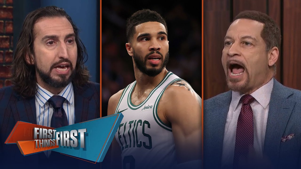Knicks go up 3-1 on the Celtics, Jayson Tatum injury is ‘unfortunate’ | NBA | FIRST THINGS FIRST