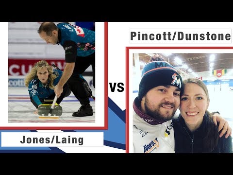 Jones/Laing vs Pincott/Dunstone Round Robin Qualico Mixed Doubles Classic 2019