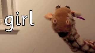 Geraldine the Giraffe learns /ir/