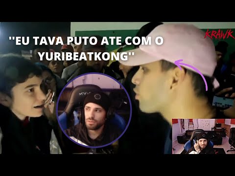 KRAWK reagindo a Thiago x Krawk - (SEMIFINAL ) 43ª Batalha da Aldeia - Barueri ( SP )