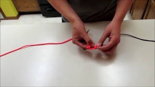 How to tie two fishing lines together