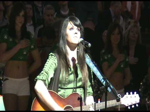 Mia Boostrom - 2009 Boston Celtics National Anthem