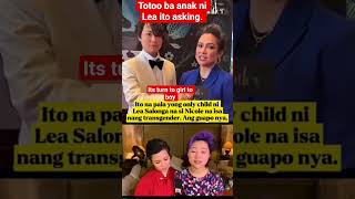 Lea Salonga anak #shortvideo #viral #follow #leasalonga #transgender