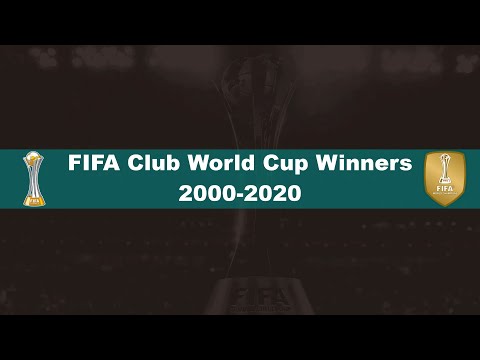 FIFA Club World Cup 2000-2020 •  All Winners •  Bar Chart Race