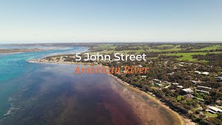 Video overview for 5 John Street, American River SA 5221