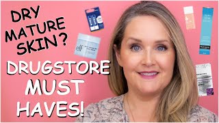 Best DRUGSTORE Anti Aging Skincare Products For 50s | These are My Most Used & Holy Grails!!