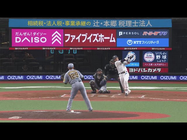 【7回裏】攻守で活躍!! ライオンズ・長谷川信哉 均衡を破るタイムリーヒット!! 2025年3月11日 埼玉西武ライオンズ 対 阪神タイガース
