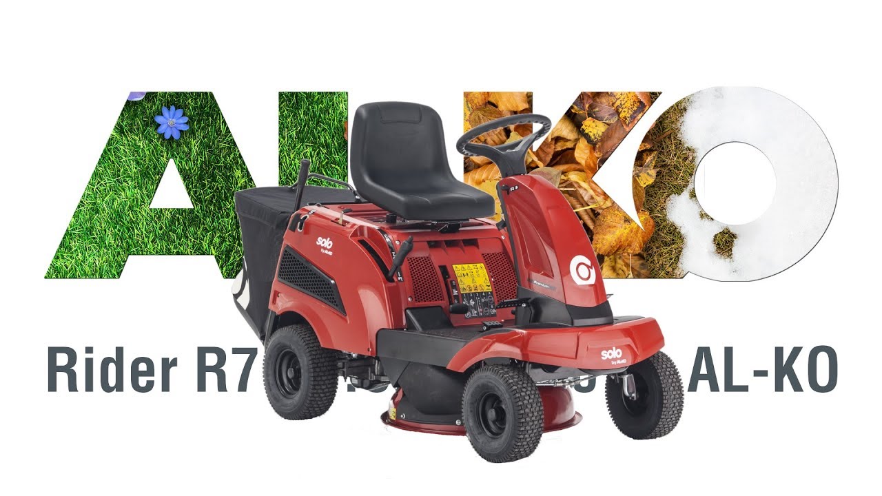 Traktor ogrodowy Rider R7 65 8 HD solo by AL KO