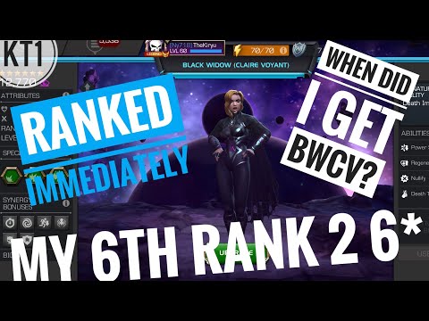My 6th Rank 2 6 Star - Black Widow Claire Voyant! Christmas Luck?!