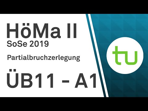 Übungsblatt 11, Aufgabe 1 -- TU Dortmund, Höhere Mathematik II (BCI/BW/MLW)
