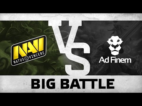 WATCH FIRST: Big battle! by Na`Vi vs  Ad Finem @ DreamLeague S5