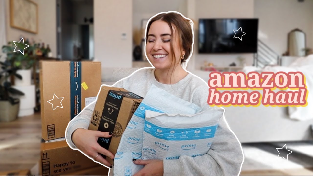 HUGE AMAZON HOME HAUL, PSYCH APPT, & FIRST DATE ANNIVERSARY! | EP. 9