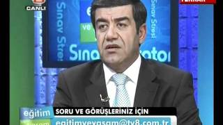 TV8 - Egitim ve Yasam programi - Ibrahim Tasel