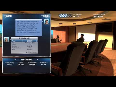 NBA 2K14 PS4 MyGM #1 - The Start Of Something New!!!!