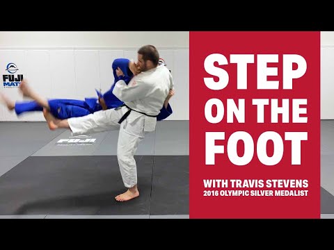 The Sneakiest Foot Sweep Anyone Can Do - Travis Stevens Basic Judo Techniques