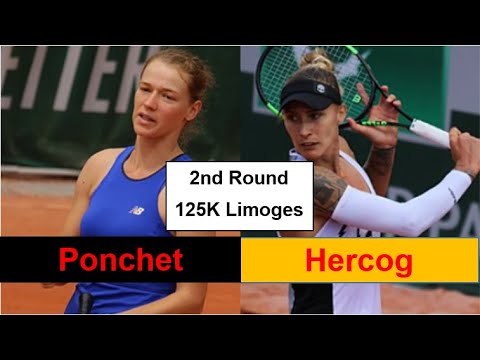 Jessika Ponchet (FRA) - Polona Hercog (SLO) 2nd Round Limoges Women Challenger 2021