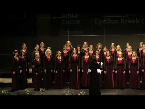 PSALM 137 OF DAVID, Cyrillus Kreek - ELLERHEIN GIRLS’ CHOIR