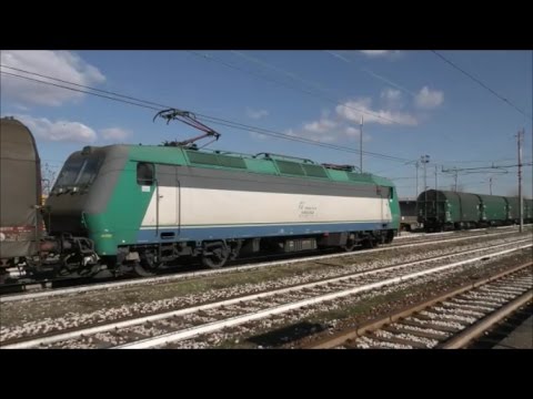 2017-02-25 Transiti sulla Milano Bologna - Stazione di Fidenza 1/5