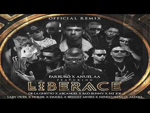 Farruko Ft. Anuel AA, Fat Joe, Arcangel, Lary Over Y Más - Liberace (Official Full Remix)