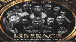 Farruko Ft. Anuel AA, Fat Joe, Arcangel, Lary Over Y Más - Liberace (Official Full Remix)