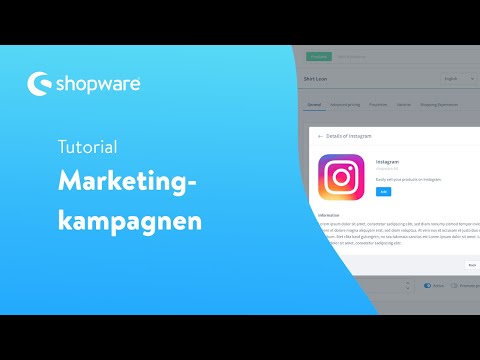 [DE] Shopware 6 User Onboarding - Marketingkampagnen