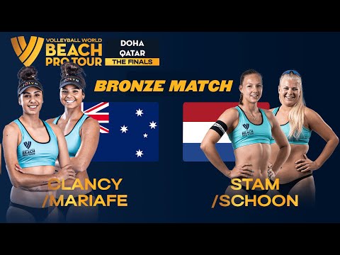 Clancy/Mariafe vs. Stam/Schoon - Bronze Match Highlights Doha 2023 #BeachProTour
