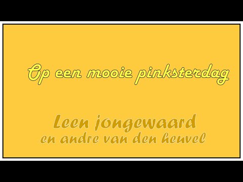 OP EEN MOOIE PINKSTERDAG