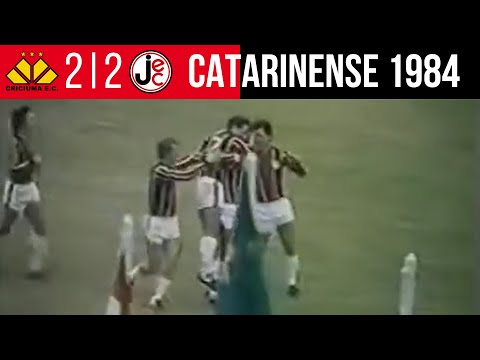 🔴 CRICIÚMA 2 X 2 JOINVILLE | CAMPEONATO CATARINENSE 1984 | ESTÁDIO HERIBERTO HÜLSE