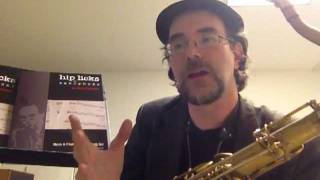 Greg Fishman demonstrates interactive practice approach with metronome using Hip Licks for Saxophone