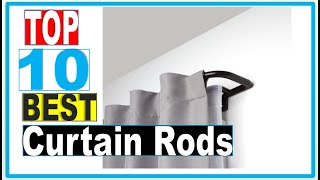 Curtain Rods: Best Curtain Rods For Blackout Curtains 2022  