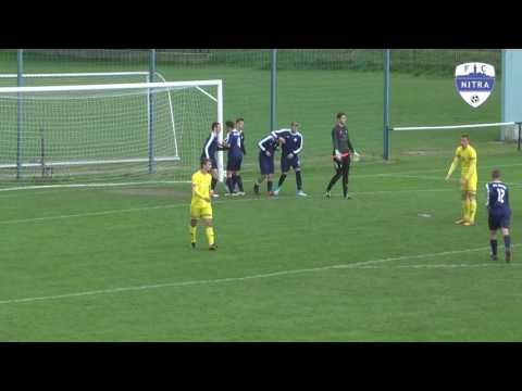 FC Nitra - MFK Zemplín  Michalovce 2:1, 19.kolo I.LMD U17