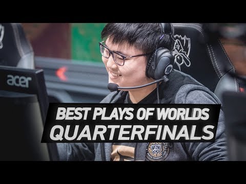 Best Plays of Quarterfinals: Worlds 2017 Highlights | LoL eSports