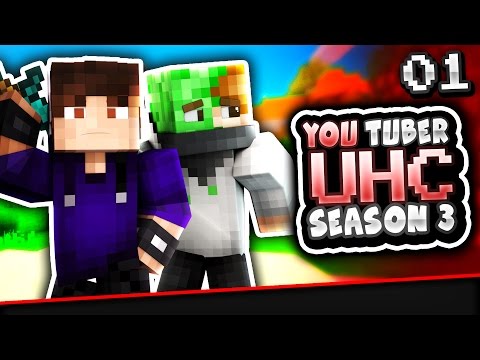 Minecraft: YouTuber UHC - S3 Ep 1 - OP MOBS in 1.9?!
