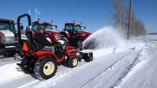 Branson 2400 with front snow blower