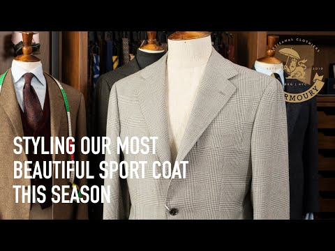 Styling Our Most Beautiful Sport Coat This Season