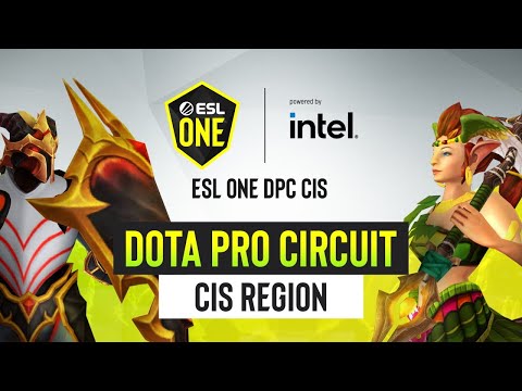 ESL One DPC CIS - Winstrike vs Gambit - English Dota 2 live