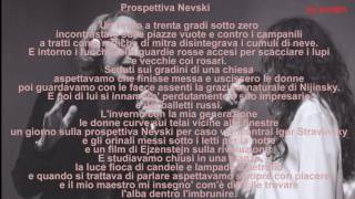 Battiato e Alice  - Prospettiva Nevski live 2016 + testo