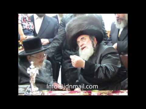 Visnitz Rebbe Visiting Manchester - Elul 5776