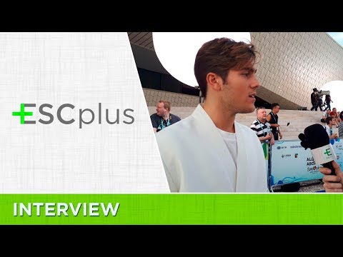 Eurovision 2018: Interview with Benjamin Ingrosso (Sweden) | Blue Carpet