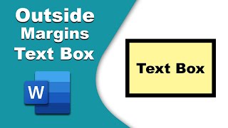 How to set outside margins of text box in Word