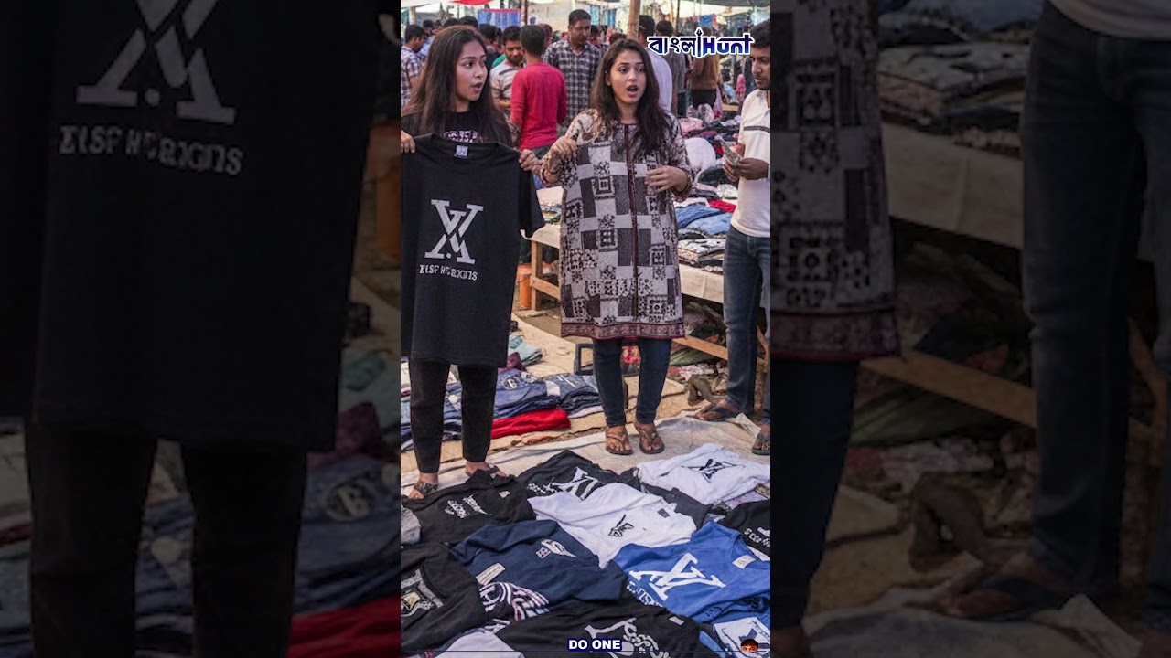৮০ টাকায় জিন্স বিক্রি হচ্ছে দেড় হাজার টাকার জিন্স, ৫০ টাকায় মিলছে হাজার টাকার টি শার্ট!